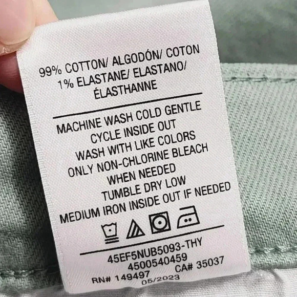 Joes Jeans Wide Leg High-Rise Thyme Jean Raw hem Size 33 8CT - Picture 6 of 8